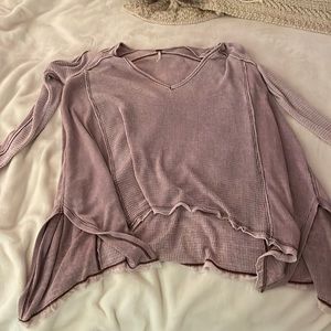 Free People Waffle Long Sleeve